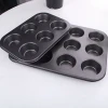 DF68135 cake mold round cup Non-stick toaster tray Muffin cup Nougat snowflake pastry baking mold tray Home cake baking tray DF Trading House details Picture